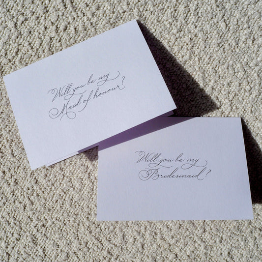 Will You Be My Bridesmaid Card