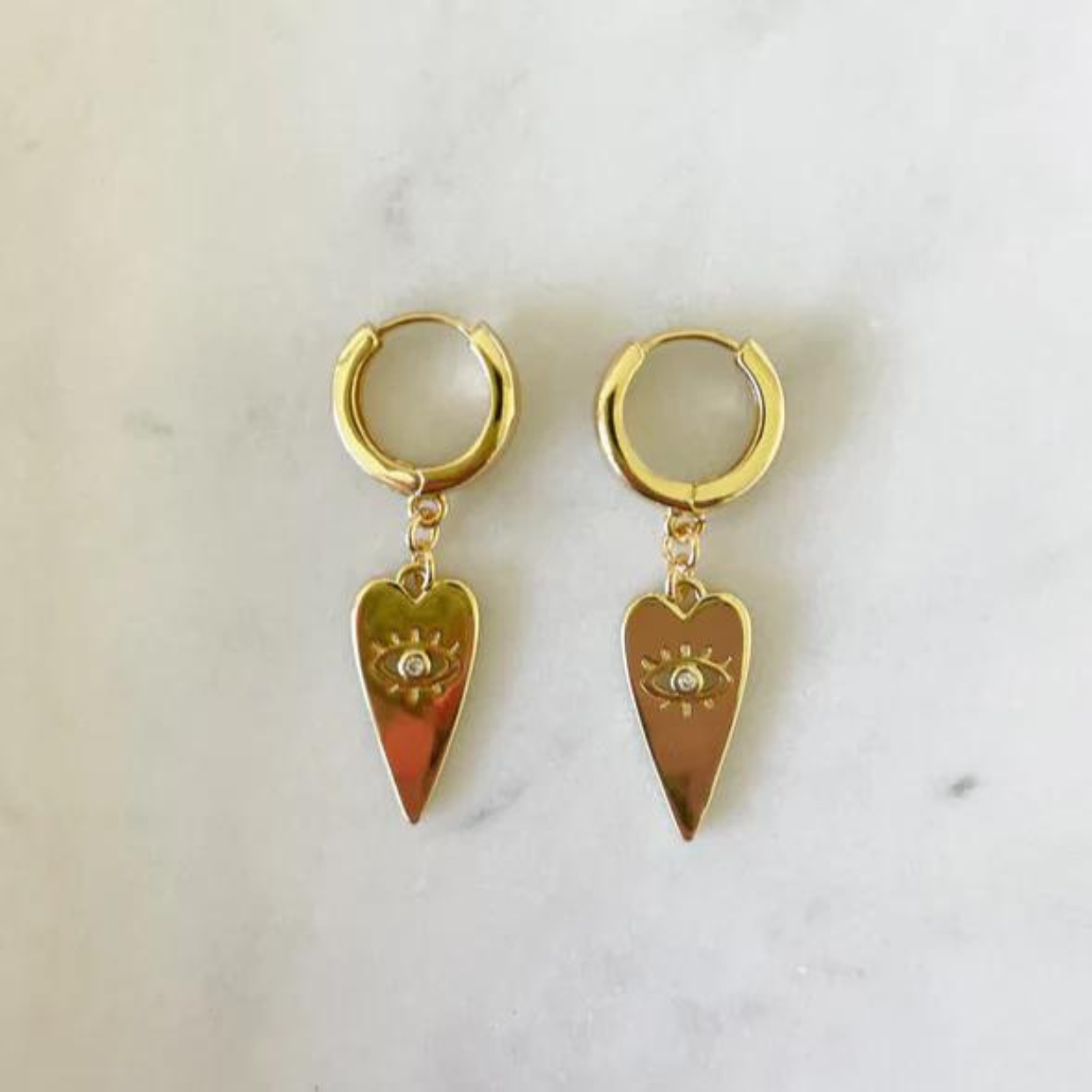 Carina Gold Bridal Earring