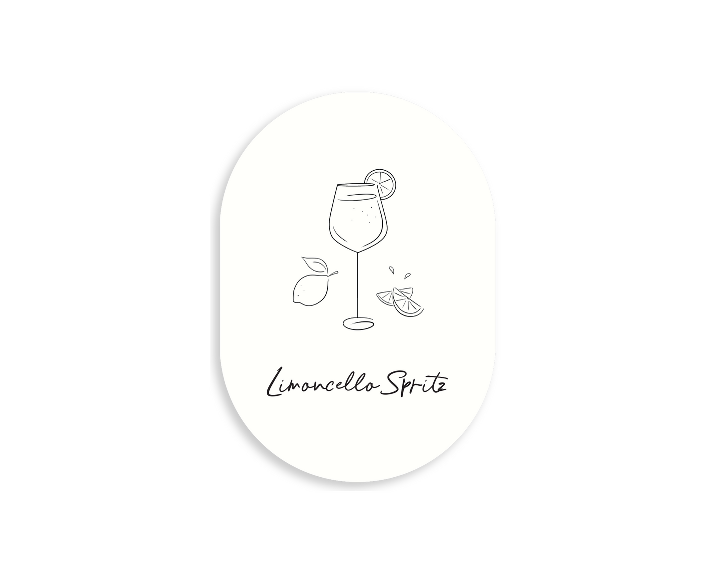 Limoncello Cocktail Sign - Digital (Print Yourself)