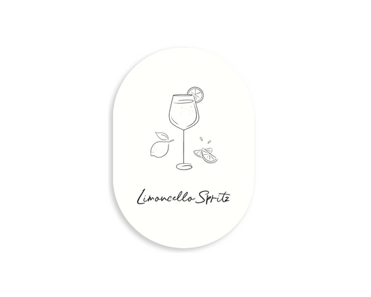 Limoncello Cocktail Sign - Digital (Print Yourself)