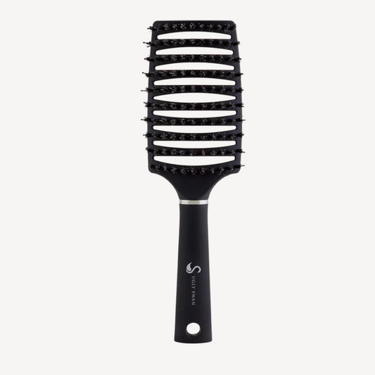 Maxi Ugly Swan Detangling Brush in Black Mamba