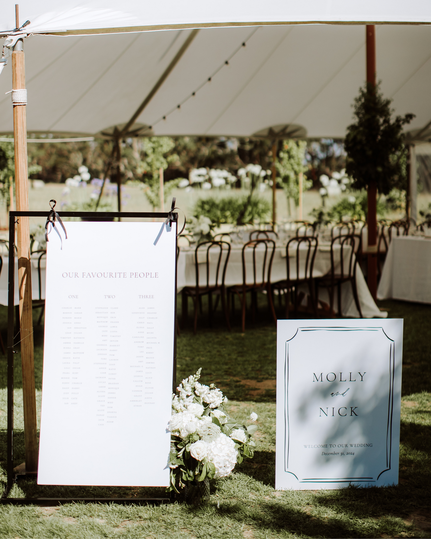 Seating Chart - Digital (Print Yourself)