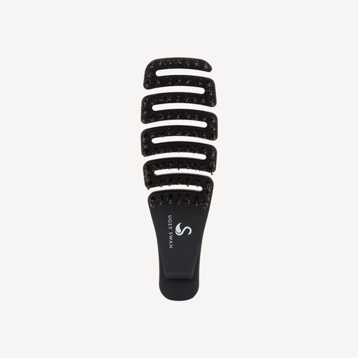 Mini Ugly Swan Detangling Brush in Black Mamba