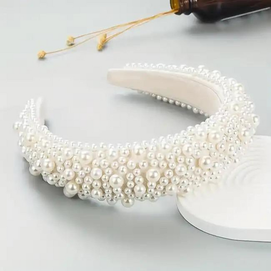 Pearl Wedding Headband